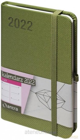 Kalendarz 2022 Rubi A6 khaki [KALENDARZ]