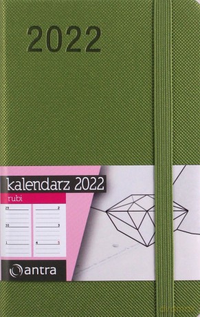 Kalendarz 2022 Rubi A6 khaki [KALENDARZ]