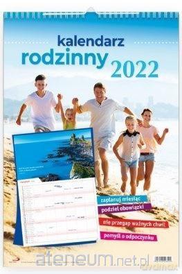 Kalendarz 2022 Ścienny Rodzinny [KALENDARZ]