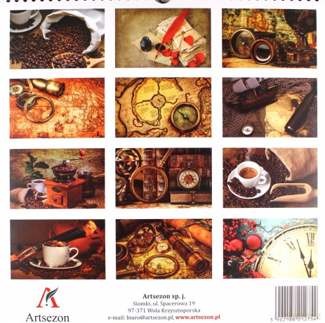 Kalendarz 2022 Ścienny Vintage&Coffe [KALENDARZ]