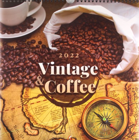 Kalendarz 2022 Ścienny Vintage&Coffe [KALENDARZ]