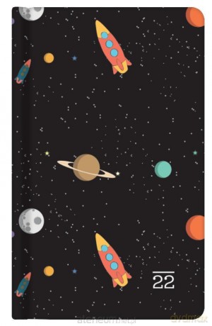 Kalendarz tygodniowy 2022 Space [KALENDARZ]