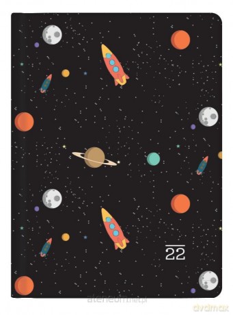 Kalendarz tygodniowy 2022 Space [KALENDARZ]
