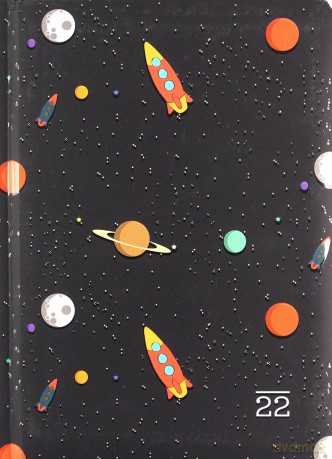Kalendarz tygodniowy 2022 Space [KALENDARZ]