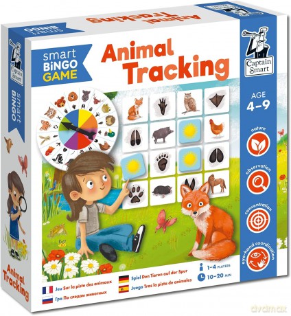 Kapitan Nauka. Na tropie zwierząt. Smart bingo