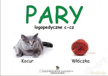 Kocur - Włóczka. Pary logopedyczne C - CZ