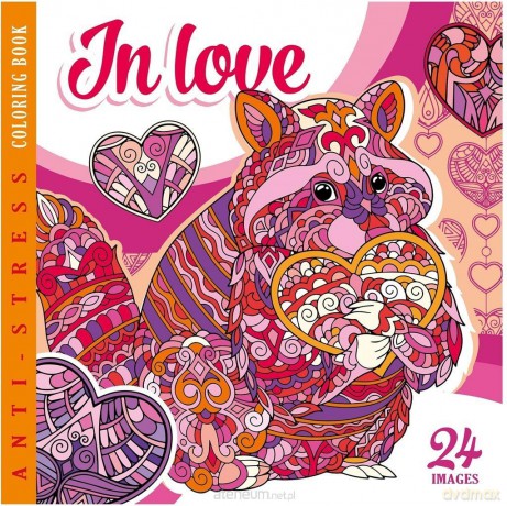 Kolorowanka antystresowa 200x200 12 In Love [KSIĄŻKA]