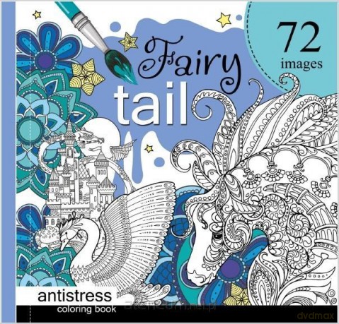 Kolorowanka antystresowa 200x200 Fairy tail [KSIĄŻKA]