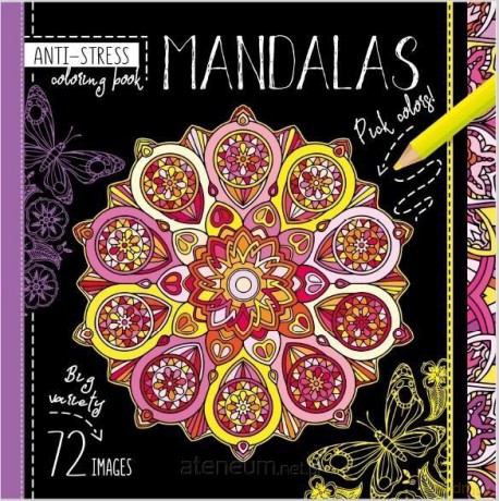 Kolorowanka antystresowa 200x200 Mandalas [KSIĄŻKA]