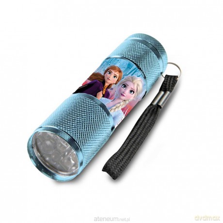 Latarka metalowa LED, Kraina Lodu 2