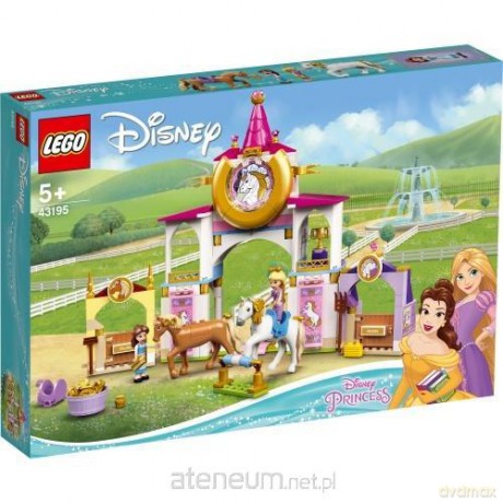 LEGO DISNEY PRINCESS Królewskie stajnie Belli (43195) [KLOCKI]