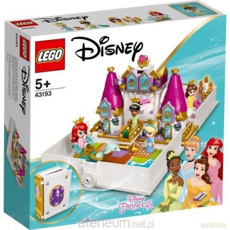 LEGO DISNEY PRINCESS Książka z przygodami Arielki (43193) [KLOCKI]