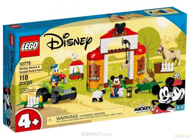 LEGO MICKEY AND FIRENDS Farma Mikiego i Donalda [KLOCKI]