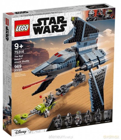 LEGO STAR WARS Prom szturmowy Parszywej (75314) [KLOCKI]