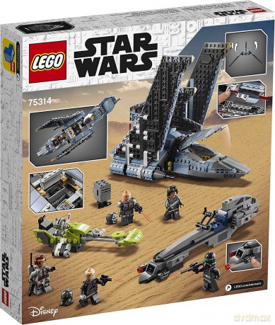 LEGO STAR WARS Prom szturmowy Parszywej (75314) [KLOCKI]