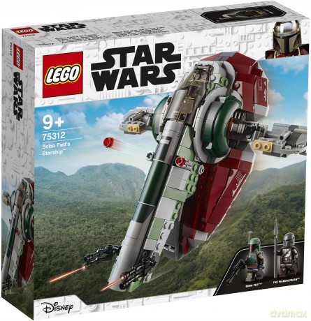 LEGO STAR WARS Statek kosmiczny Boby Fetta (75312) [KLOCKI]