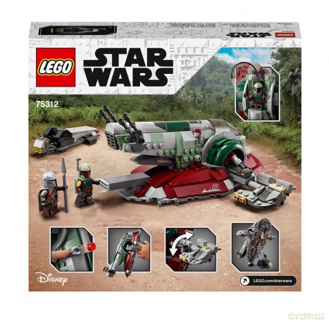 LEGO STAR WARS Statek kosmiczny Boby Fetta (75312) [KLOCKI]
