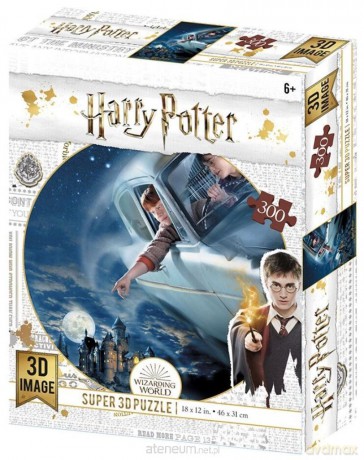 Magiczne puzzle 300 Harry Potter Ford Anglia [PUZZLE]