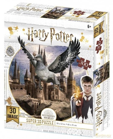 Magiczne puzzle 300 Harry Potter Hardodziób [PUZZLE]