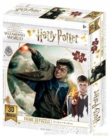 Magiczne puzzle 300 Harry Potter Pojedynek Harry'ego [PUZZLE]