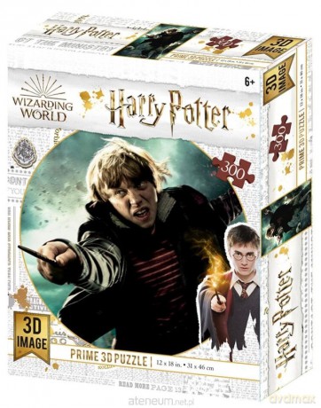 Magiczne puzzle 300 Harry Potter Pojedynek Rona [PUZZLE]