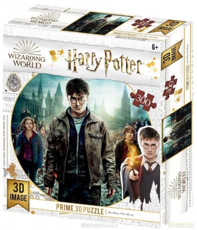 Magiczne puzzle 300 Harry Potter Złota Trójka [PUZZLE]