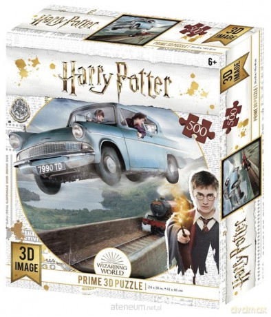Magiczne puzzle 500 Harry Potter Ford Anglia [PUZZLE]