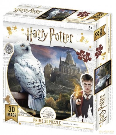 Magiczne puzzle 500 Harry Potter Hedwiga [PUZZLE]