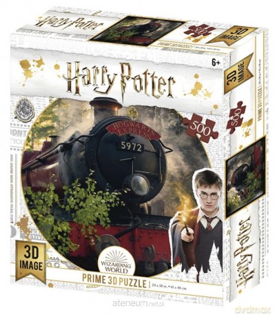 Magiczne puzzle 500 Harry Potter Hogwart Express [PUZZLE]