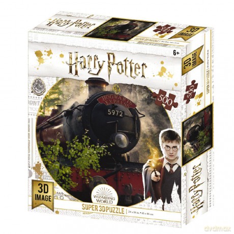 Magiczne puzzle 500 Harry Potter Hogwart Express [PUZZLE]