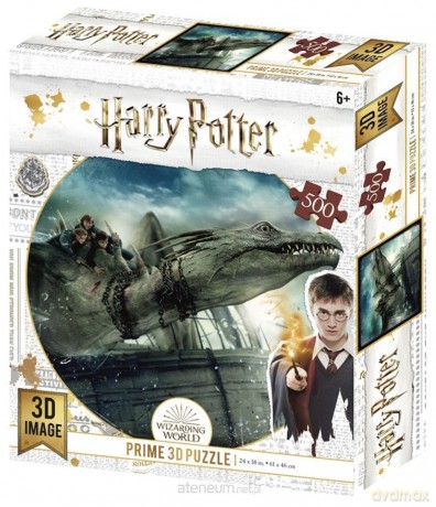 Magiczne puzzle 500 Harry Potter Ucieczka z Gringotta [PUZZLE]