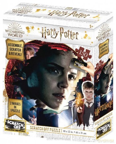 Magiczne puzzle zdrapka 150 Harry Potter Hermiona [PUZZLE]