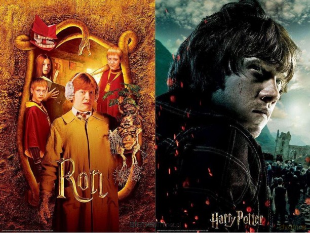 Magiczne puzzle zdrapka 150 Harry Potter Ron [PUZZLE]