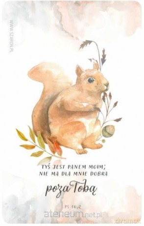 Magnes na lodówkę - wiewiórka