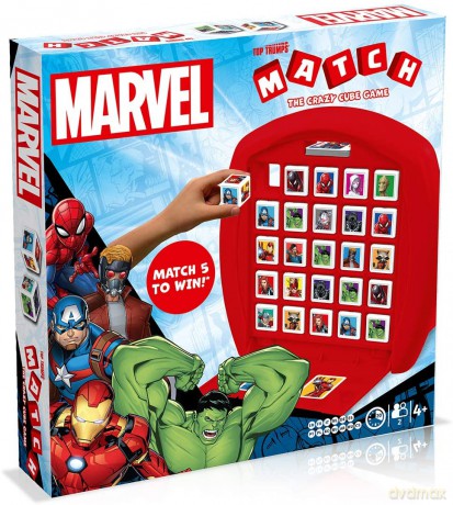 Gra Planszowa Dopasuj Marvela Winning Moves
