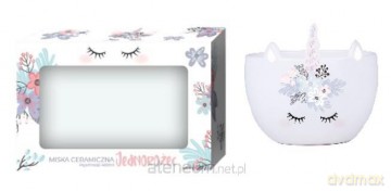 Miska ceramiczna jednorożec