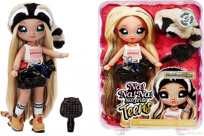 Na! Na! Na! Surprise Teens Doll - Gretchen Stripes