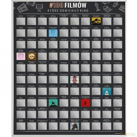 Plakat: 100 filmów, które odmieniły kino
