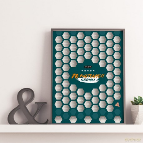 Plakat: 70 kultowych seriali