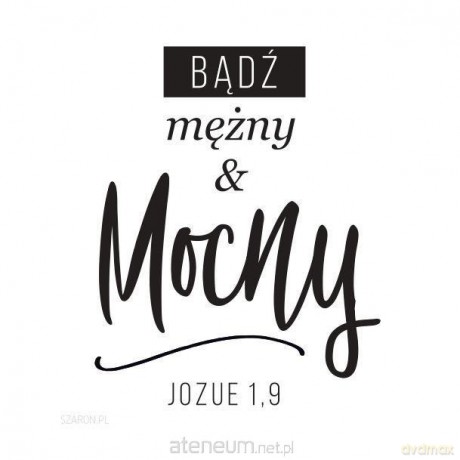 Podstawka korkowa - Bądź mężny i mocny