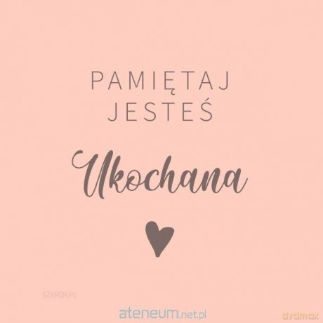 Podstawka korkowa - Pamiętaj jesteś ukochana