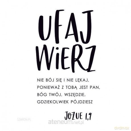 Podstawka korkowa - Ufaj i wierz