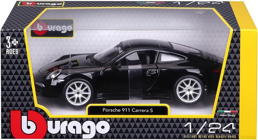 Porsche 911 Carrera S Black 1:24