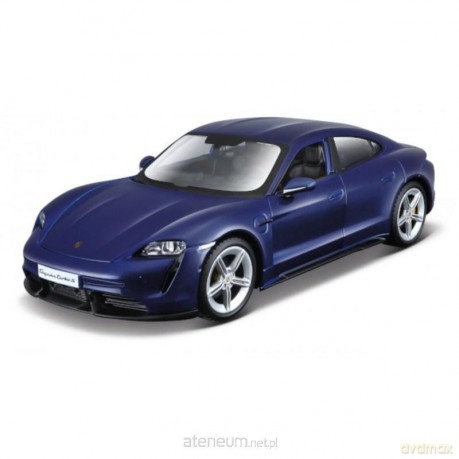 Porsche Taycan Turbo S Blue 1:24