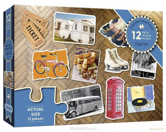 Puzzle 12 el. XXL Wyjście z domu [PUZZLE]