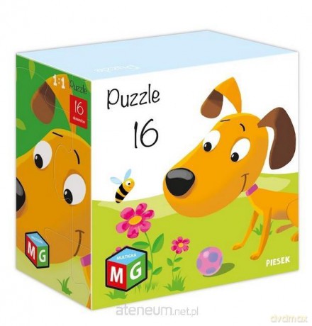 Puzzle 16 el.Piesek [PUZZLE]