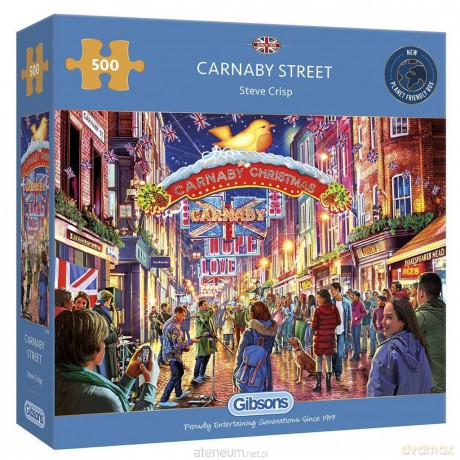 Puzzle 500 el. Carnaby Street/Londyn [PUZZLE]