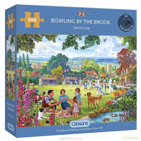 Puzzle 500 el. Kręgle nad potokiem [PUZZLE]
