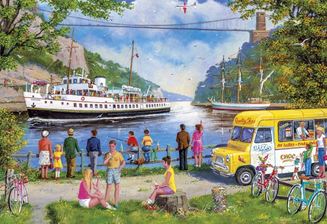 Puzzle 500 el. Most Clifton/Bristol/Anglia [PUZZLE]