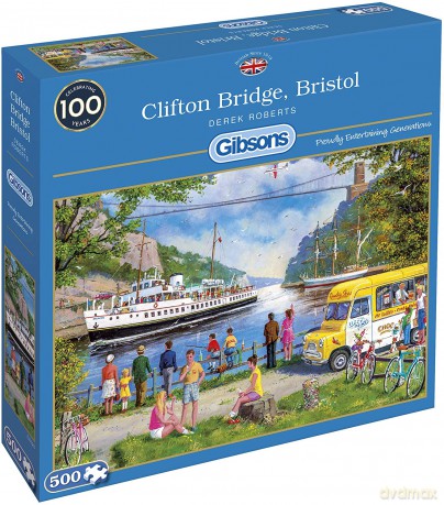 Puzzle 500 el. Most Clifton/Bristol/Anglia [PUZZLE]